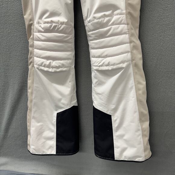 Lole Ski Pants Womens Small White Mont Tremblant Snow Pant Insulated Waterproof - Picture 8 of 16